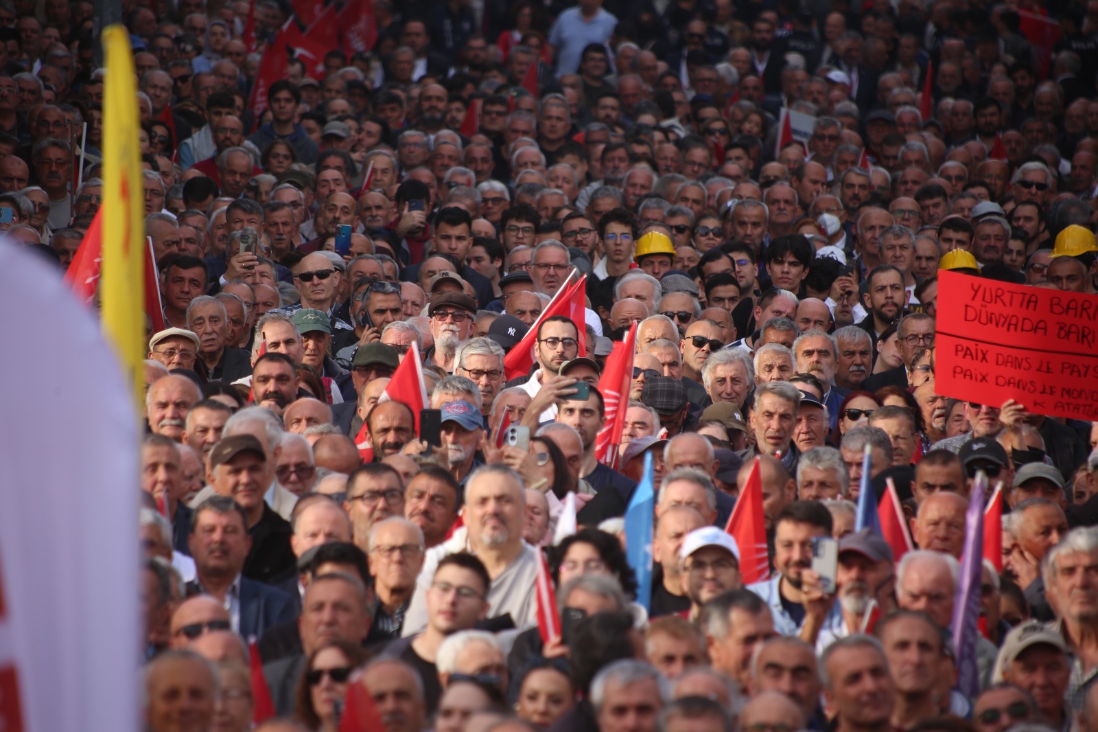 FOTOĞRAFLARLA CHP MİTİNGİ