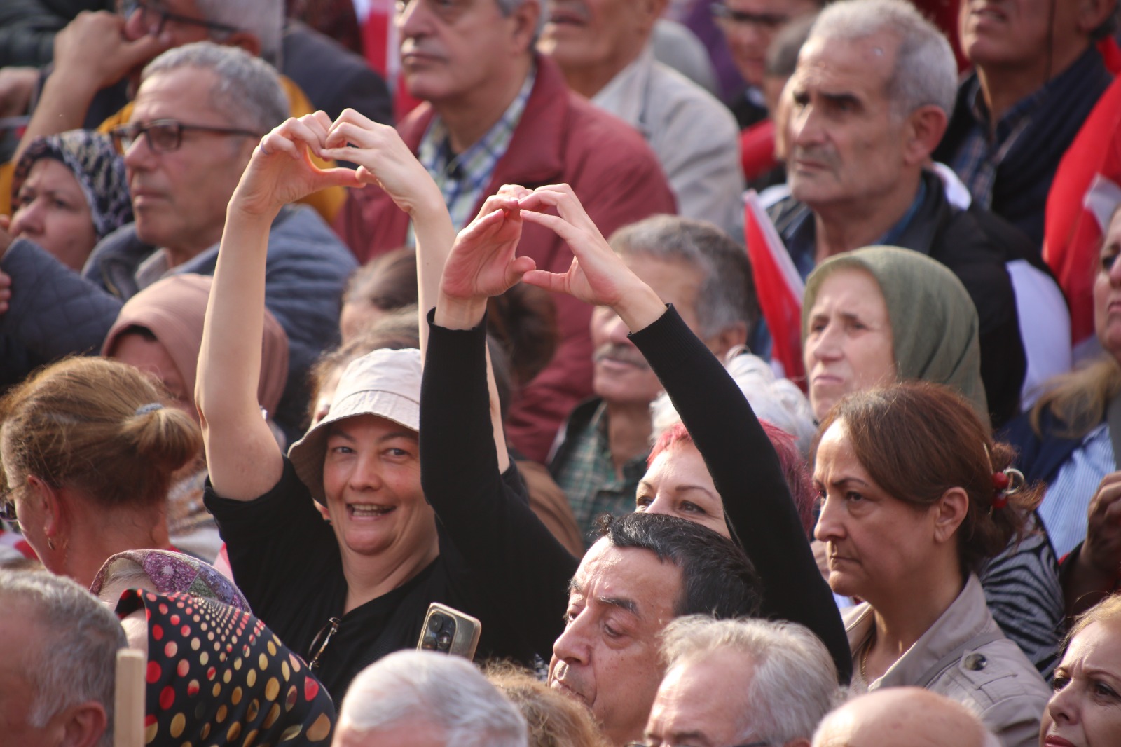 FOTOĞRAFLARLA CHP MİTİNGİ