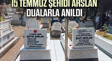 15 Temmuz şehidi Arslan dualarla anıldı