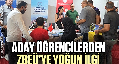 Aday Öğrencilerden ZBEÜ’ye Yoğun İlgi