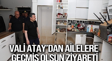  Ailelere geçmiş olsun ziyareti