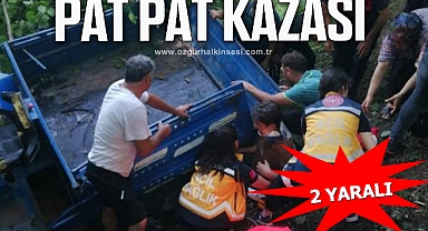 Alaplı'da pat pat kazası: 2 yaralı