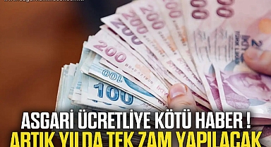 Asgari ücretliye kötü haber !