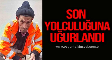  Ayakkabı boyacısı son yolculuğuna uğurlandı