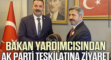  Bakan Yardımcısı Aydın, AK Parti Teşkilatını ziyaret etti