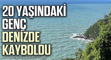  Bartın'da denizde kaybolan genci arama çalışması başlatıldı