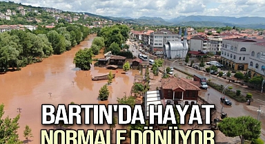  Bartın'da hayat normale dönüyor