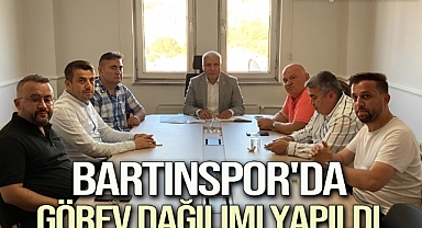 Bartınspor'da görev dağılımı yapıldı