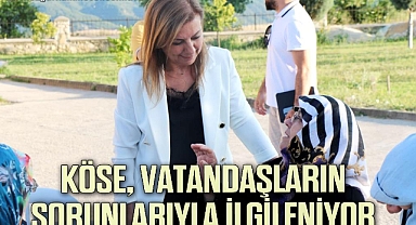 Başkan Köse vatandaşların sorunlarıyla ilgileniyor