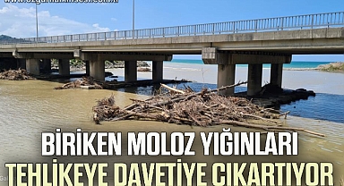 Biriken moloz yığınları tehlikeye davetiye çıkartıyor