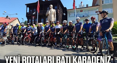  Bisikletlilerin yeni rotası Batı Karadeniz