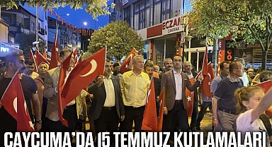Çaycuma’da 15 Temmuz Demokrasi ve Milli Birlik Günü anma etkinlikleri