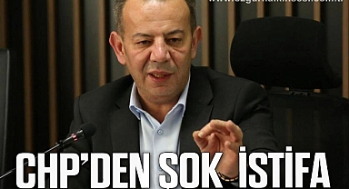 CHP'den şok istifa !