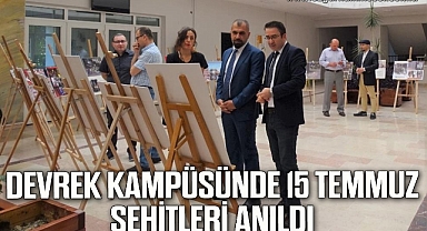 Devrek kampüsünde 15 Temmuz Şehitleri anıldı