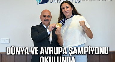  Dünya ve Avrupa şampiyonu okulunda