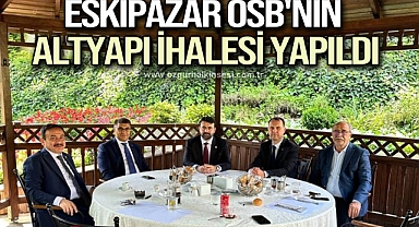  Eskipazar OSB'nin altyapı ihalesi yapıldı