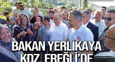 İçişleri Bakanı Yerlikaya, Kdz. Ereğli’ye geldi