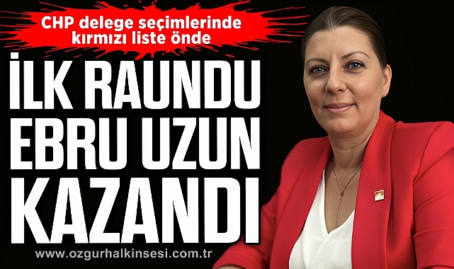 İLK RAUNDU EBRU UZUN KAZANDI