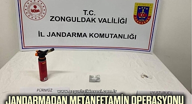 JANDARMADAN METANFETAMİN OPERASYONU
