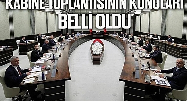 Kabine Toplantısı Başladı
