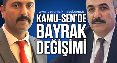 KAMU-SEN’DE BAYRAK DEĞİŞİMİ