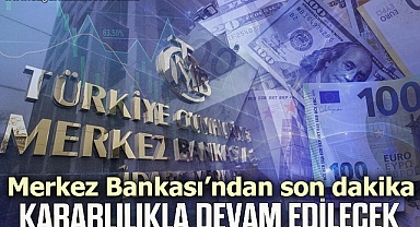 Kararlılıkla devam edilecek !