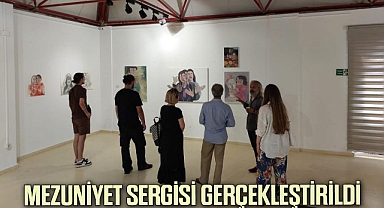 Mezuniyet sergisi gerçekleştirildi