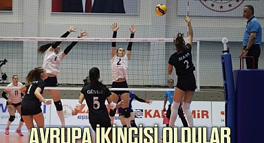 Türkiye İşitme Engelliler Voleybol Kadın Milli Takımı, Avrupa ikincisi oldu