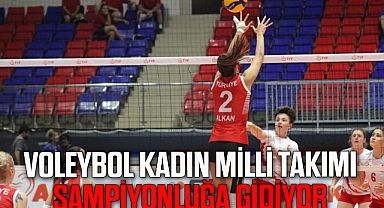 Türkiye Kadın Milli Takımı, şampiyonayı namağlup sürdürüyor