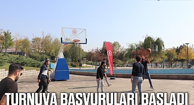 Turnuva başvuruları başladı