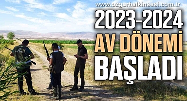 2023-2024 av dönemi başladı
