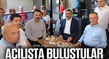 Açılışta Buluştular
