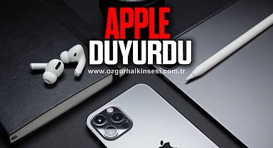 APPLE DUYURDU...