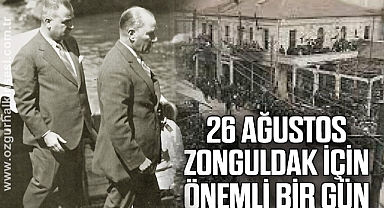 Ata'nın Zonguldak'a gelişinin 92. yılı