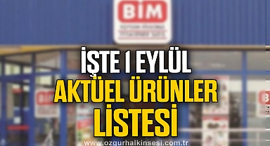 BİM, Eylül ayının ilk indirimini duyurdu