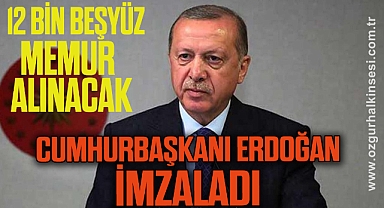 Cumhurbaşkanı Erdoğan imzaladı