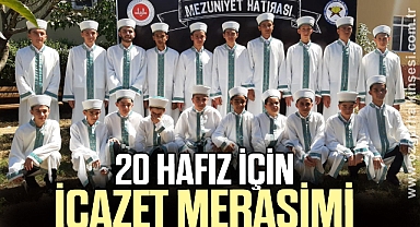 Devrek’te 29. hafızlık icazet merasimi