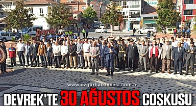 Devrek'te 30 Ağustos coşkusu