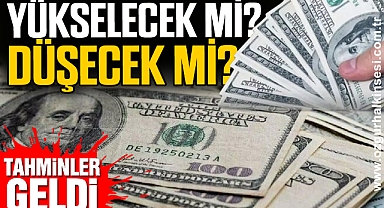 Dolar yükselecek mi? Düşecek mi?