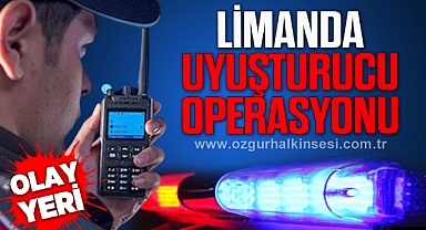 ERDEMİR LİMANINDA UYUŞTURUCU OPERASYONU