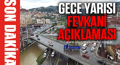 GECE YARISI FEVKANİ AÇIKLAMASI