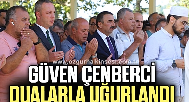 GÜVEN ÇENBERCİ DUALARLA UĞURLANDI