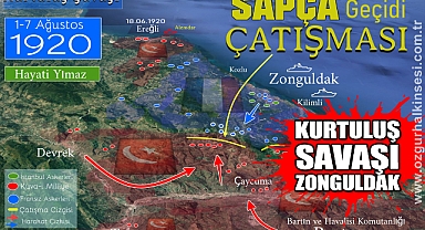 KURTULUŞ SAVAŞI ZONGULDAK, SAPÇA GEÇİDİ ÇATIŞMASI
