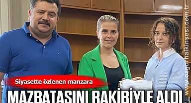 MAZBATASINI RAKİBİYLE ALDI
