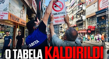 O TABELA KALDIRILDI