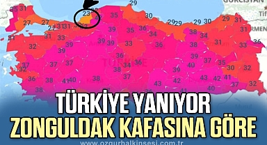 TÜRKİYE YANIYOR... ZONGULDAK KAFASINA GÖRE!
