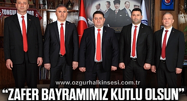 “ZAFER BAYRAMIMIZ KUTLU OLSUN”
