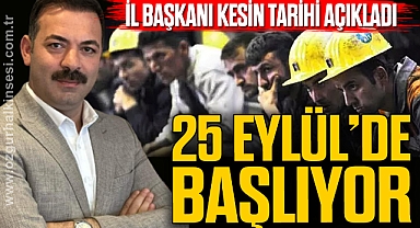 25 EYLÜL’DE TTK BAŞVURUSU BAŞLIYOR