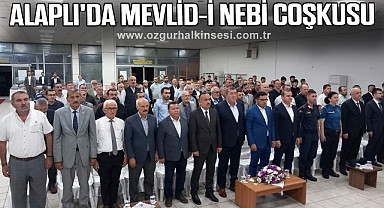 Alaplı'da Mevlid-i Nebi Coşkusu