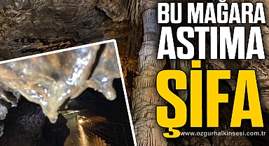 Astım hastaları bu mağarada şifa arıyor